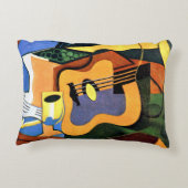 グリス – ギターとボトル アクセントクッション (裏面)