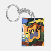 グリス – ギターとボトル キーホルダー (正面左)