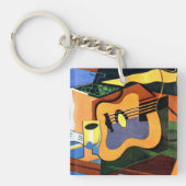 グリス – ギターとボトル キーホルダー (正面)