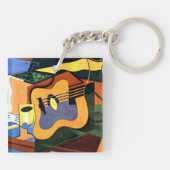 グリス – ギターとボトル キーホルダー (裏面)