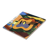 グリス – ギターとボトル タイル (側面)