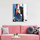 グリス – ギター， キャンバスプリント (インサイチュ (リビング))