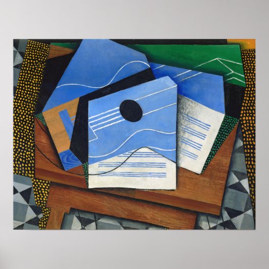 グリス – テーブルの上のギター ポスター (正面)