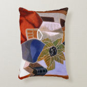 グリス – テーブルの花 アクセントクッション (正面(垂直))