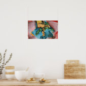 グリス – バイオリンとガラス ポスター (キッチン)