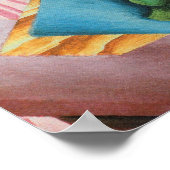 グリス – バイオリンとガラス ポスター (角)