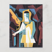 グリス – ピエロ， ポストカード (正面)