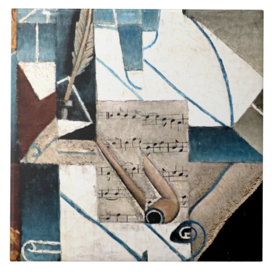 グリス - ペンとパイプ タイル (正面)