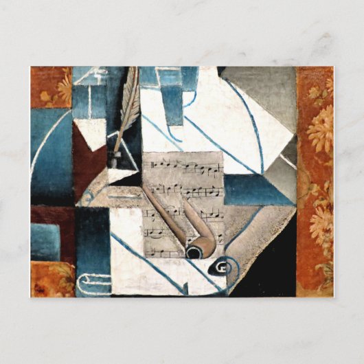 グリス – ペンとパイプ ポストカード (正面)