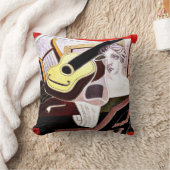 グリス – ミュージシャンのテーブル， クッション (ブランケット)