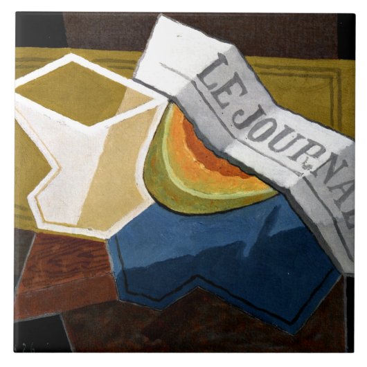 グリス – メロンのスライス タイル (正面)