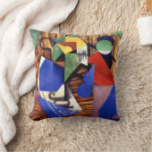 グリス – ラムボトルと新聞 クッション (ブランケット)