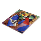 グリス – ラムボトルと新聞 タイル (側面)