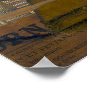 グリス – ラムボトルと新聞 ポスター (角)