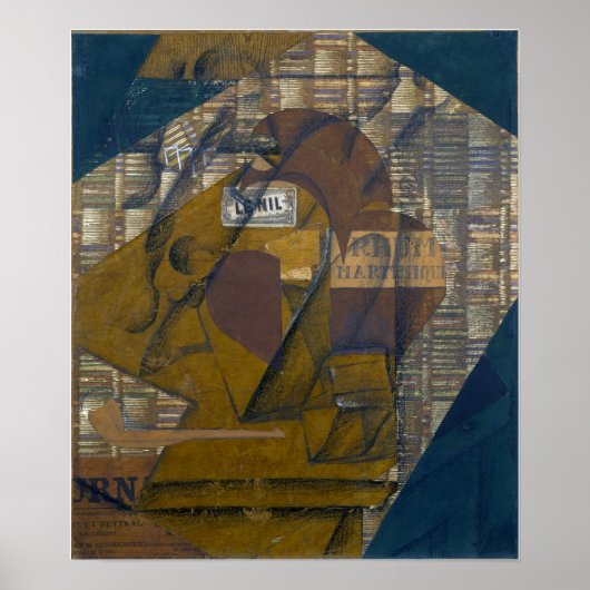 グリス – ラムボトルと新聞 ポスター (正面)