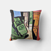 グリス – 朝食、カラフル絵画ズ、 クッション (裏面)