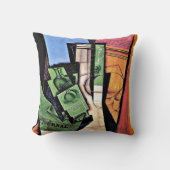 グリス – 朝食、カラフル絵画ズ、 クッション (正面)