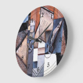 グリス – 本 ラージ壁時計 (傾斜)