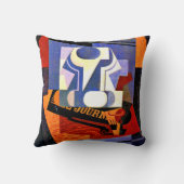 グリス – 果物の料理，有名絵画なもの， クッション (裏面)