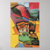 グリス – 横At Ceret 1913 ポスター (正面)