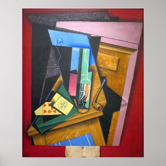 グリス – 詩を持つ静物生活 ポスター (正面)