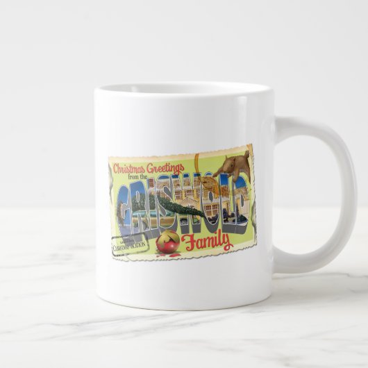 グリズウォルド一家のクリスマスの挨拶 ジャンボコーヒーマグカップ (右)