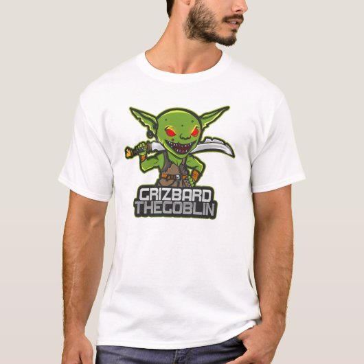 グリズバードという名のゴブリン Tシャツ (正面)