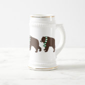 グリズベアーズスタイン ビールジョッキ (正面右)