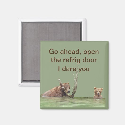 グリズベア磁石 マグネット (正面/裏面)