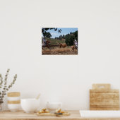 グリズリーおもしろい ポスター (キッチン)