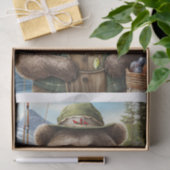 グリズリーとルアーズ、ジョージ・ザ・ベア・フェッチ・ディナー 薄葉紙 (ギフト)