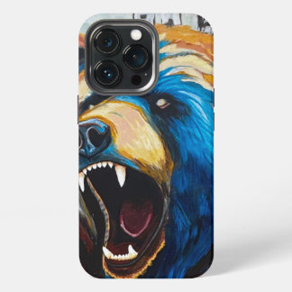 グリズリーの絵画 - 野生の芸術 iPhone 13 PROケース