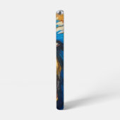 グリズリーの絵画 - 野生の芸術 SAMSUNG GALAXYケース (左側面)