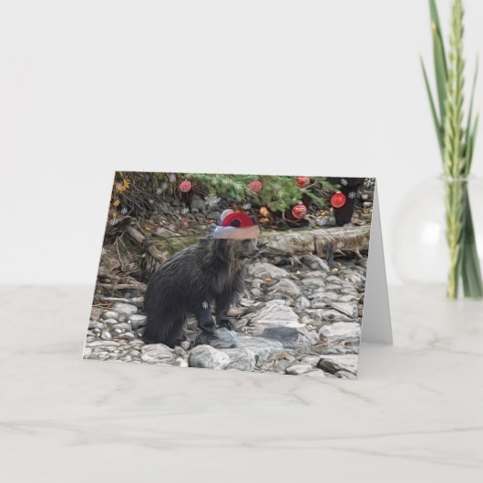 グリズリーキューブクリスマス シーズンカード (正面)