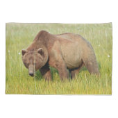 グリズリークマの標準枕ケース 枕カバー (裏面)