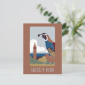 グリズリーピーク葉書 ポストカード (スタンド正面)