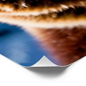 グリズリーベアとノーザンライト ポスター (コーナー)