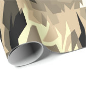 グリズリーベアの包装紙 ラッピングペーパー (ロールコーナー)