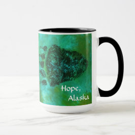 グリズリーベアの足跡 Hope - 15 oz.コンボマグ マグカップ