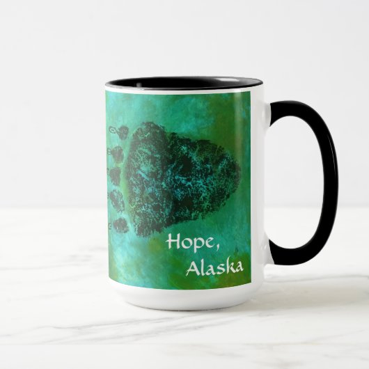 グリズリーベアの足跡 Hope - 15 oz.コンボマグ マグカップ (右)
