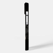 グリズリーベアの轟音グランジ黒 Case-Mate iPhoneケース (裏面 / 左)