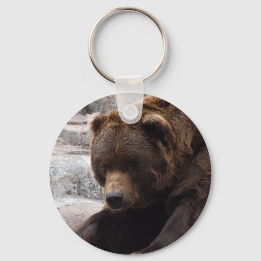 グリズリーベアキーホルダー キーホルダー (正面)