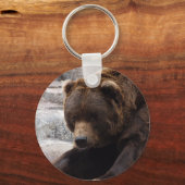 グリズリーベアキーホルダー キーホルダー (正面)