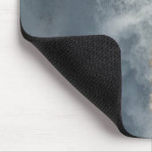 グリズリーベアサーモン&ウォーターフォイルワイルドライフマウスパッド マウスパッド (コーナー)