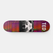 グリズリーベアパーソナライズされたカスタムスケートボード スケートボード (横)