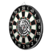 グリズリーベアーインフォレストデザイン ダーツボード (正面右)