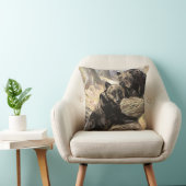 グリズリーベアーズCEスワン、ヴィンテージ森林動物 クッション (椅子)