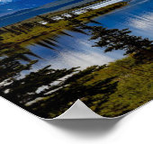 グリズリーベアーデナリパークアラスカポスター ポスター (角)