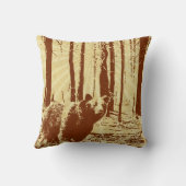 グリズリーベアーピロー クッション (裏面)