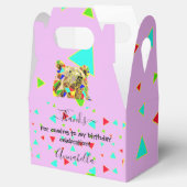 グリズリーベアーピンクのお願いボックス フェイバーボックス (オープン)